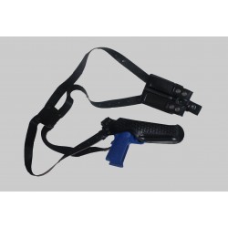 Deri Solak Koltuk Altı Tabanca kılıfı Şarjörlü